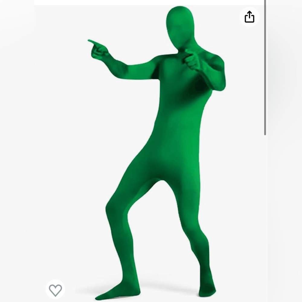 Men’s Large Green Man Costume